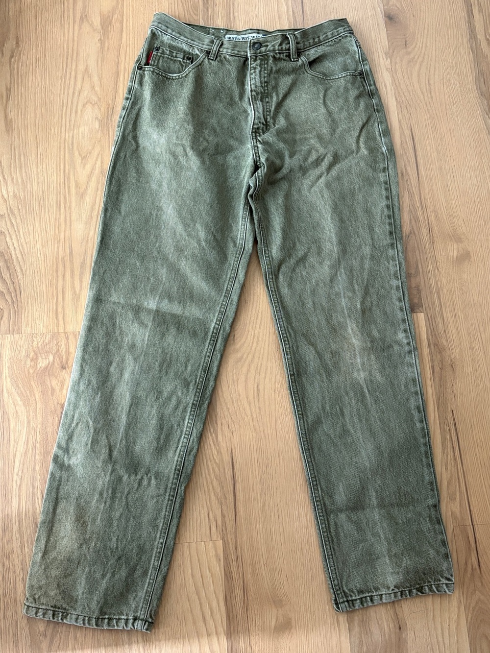 Bugle Boy Olive Green Men's Jeans